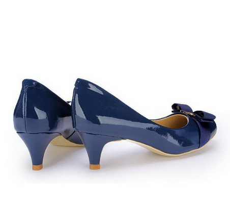Ferragamo Shallow mouth kitten heel Shoes Women--003